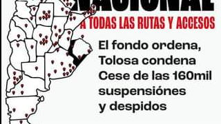 PACHECO: «QUEREMOS RESPUESTAS DE POR QUÉ HAY COMPAÑEROS QUE COBRARON EL 50%»