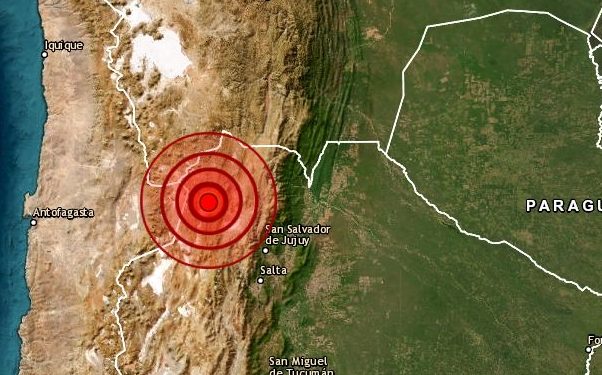 FUERTE SISMO EN JUJUY