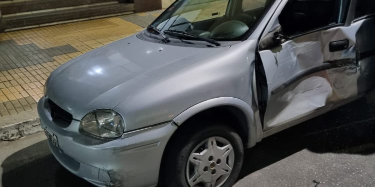 FUERTE CHOQUE EN PLENO CENTRO