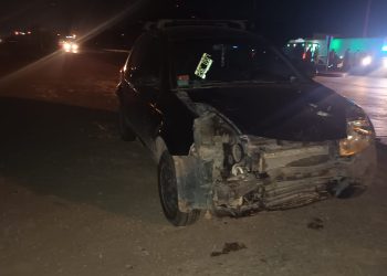 UN AUTO Y UNA MOTO IMPACTARON EN RUTA 3 Y SÍVORI