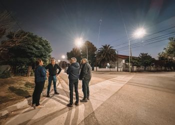 YA SE INSTALARON MÁS DE 10100 LUMINARIAS LED EN BAHÍA BLANCA