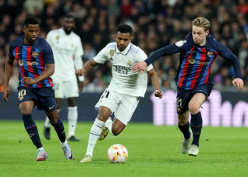 EL BARCELONA DERROTÓ 1-0 AL REAL MADRID EN LA IDA DE LAS SEMIFINALES DE LA COPA DEL REY