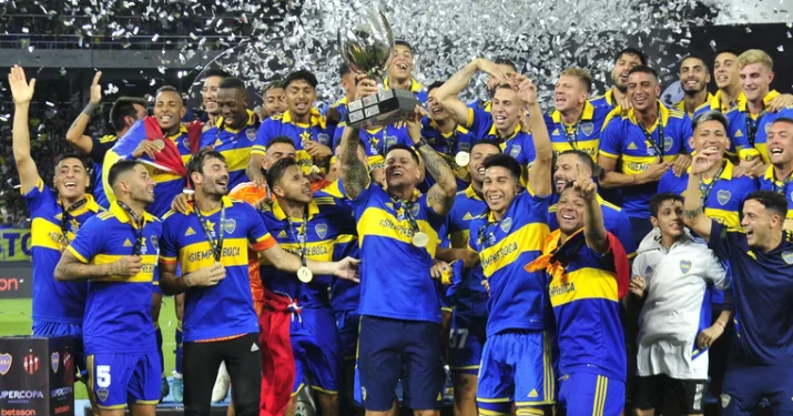 BOCA JUNIORS GOLEÓ 3-0 A PATRONATO EN SANTIAGO DEL ESTERO Y SE CONSAGRÓ CAMPEÓN DE LA SUPERCOPA ARGENTINA