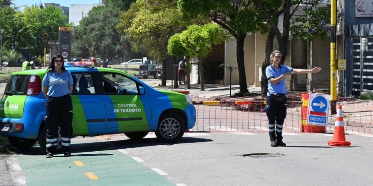 CORTES DE TRÁNSITO POR MOVILIZACIÓN EN EL MACROCENTRO