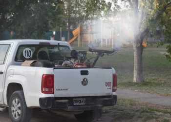 LA FUMIGACIÓN EN BAHÍA DURANTE LA ÚLTIMA SEMANA DE MARZO