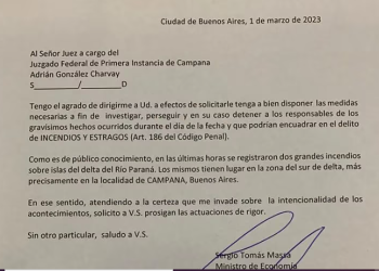 APAGÓN MASIVO: MASSA AFIRMÓ QUE LOS INCENDIOS FUERON INTENCIONALES Y LE PIDIÓ A LA JUSTICIA QUE INVESTIGUE LAS CAUSAS