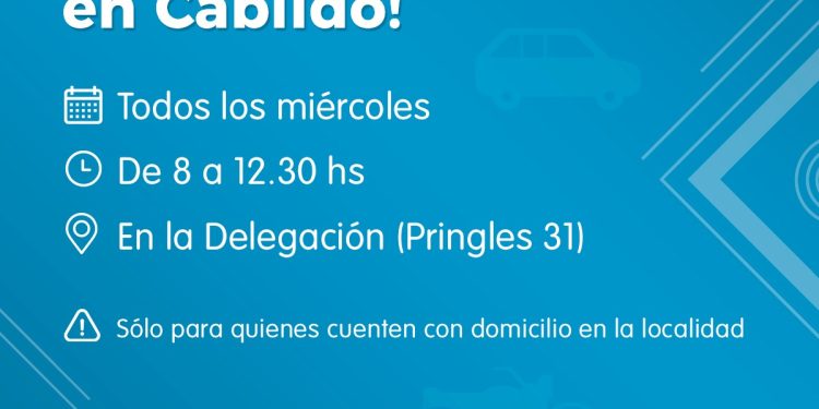 GELOS: «ERA UNA NECESIDAD PARA LOS VECINOS DE CABILDO REALIZAR EL TRÁMITE DE LA LICENCIA ACÁ»