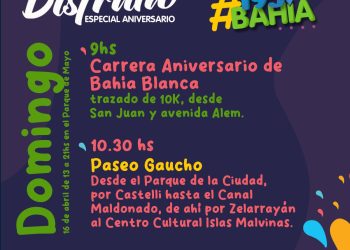 195 ° ANIVERSARIO: DISFRUTÁ BAHÍA Y MUCHAS ACTIVIDADES PARA COMPARTIR