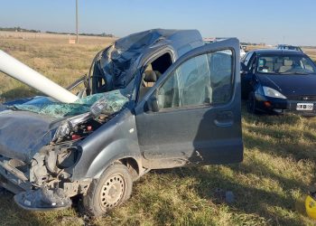 FUERTE ACCIDENTE EN LA RUTA 3