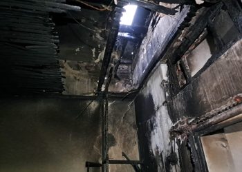 UNA CASA SE PRENDIÓ FUEGO EN IRIGOYEN AL 1100
