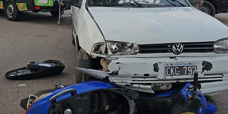 ACCIDENTE EN SAAVEDRA Y ESMERALDA