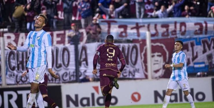 CON UN GOL DE PEPE SAND, LANÚS LE GANÓ 3-1 A SOL DE MAYO, Y AVANZÓ A LOS 16AVOS DE FINAL