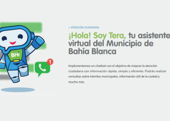 TERA: EN LOS PRIMEROS DOS MESES EL CHABOT DEL MUNICIPIO REGISTRÓ MÁS DE 23.700 INTERACCIONES