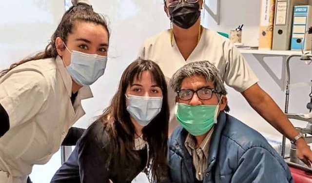 RIVADANEIRA: «CON EL ARMAZÓN QUE LA GENTE DONA NOSOTROS ARMAMOS LOS ANTEOJOS PARA AQUELLOS QUE NO TIENEN RECURSOS»