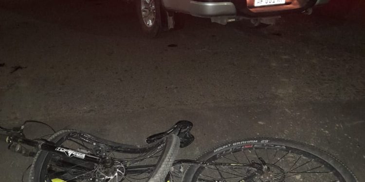 UN CICLISTA FUE ATROPELLADO CUANDO CIRCULABA EN CONTRA MANO