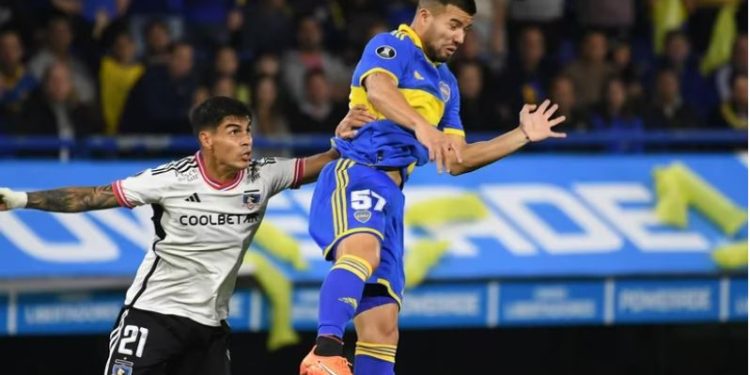 BOCA JUNIORS LE GANÓ 1 A 0 A COLO COLO Y SE CLASIFICÓ A LOS OCTAVOS DE FINAL DE LA COPA LIBERTADORES