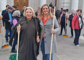 LILITA CARRIÓ SUSPENDIÓ LA CAMPAÑA POR 10 DÍAS Y LARRETA Y MORALES SE COMUNICARON PARA SABER SOBRE SU ESTADO DE SALUD