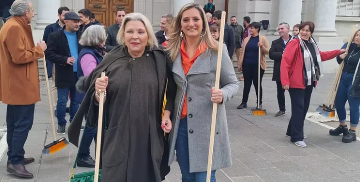 LILITA CARRIÓ SUSPENDIÓ LA CAMPAÑA POR 10 DÍAS Y LARRETA Y MORALES SE COMUNICARON PARA SABER SOBRE SU ESTADO DE SALUD
