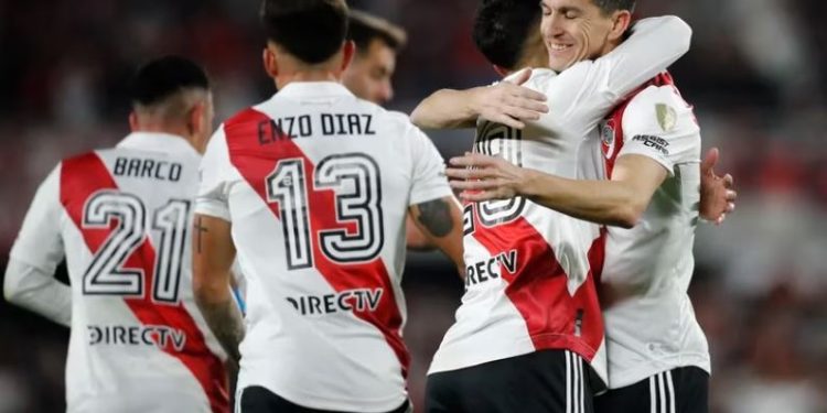 RIVER VENCIÓ 2-0 A COLÓN Y QUEDÓ A UN PASO DE CONSAGRARSE CAMPEÓN DE LA LIGA PROFESIONAL