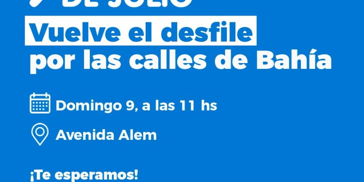 RÉCORD DE INSCRIPCIONES PARA EL 9 DE JULIO: 135 INSTITUCIONES PARTICIPARÁN DEL DESFILE