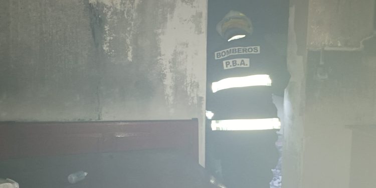 INCENDIO EN UN DEPARTAMENTO DE SOLER AL 600