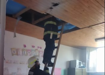 PRINCIPIO DE INCENDIO EN LAS ESCUELAS DE HUMBOLD Y FOURNIER