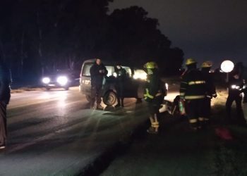 UNA MOTO EMBISTIÓ DE ATRÁS A UNA BICICLETA