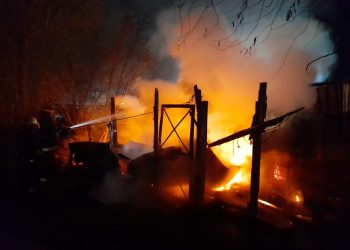 INCENDIO EN UNA PRECARIA VIVIENDA