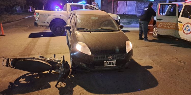 ACCIDENTE EN BOUCHARD Y GODOY CRUZ