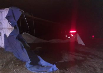 VOLCÓ UN ACOPLADO CON GIRASOL EN SIVORI AL 4000