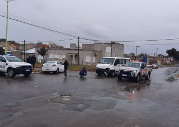 DOS VEHÍCULOS COLISIONARON EN PAROISSIEN Y BOUCHARD