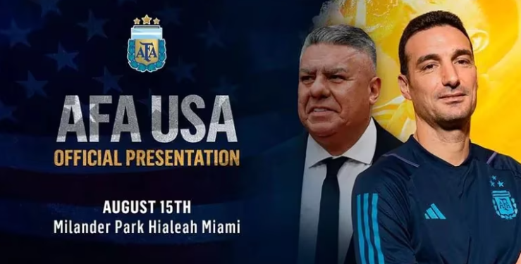 LA AFA PRESENTA SU PROECTO EN ESTADOS UNIDOS