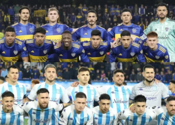 EL BOLETÍN DEL PRIMER DUELO ENTRE BOCA Y RACING