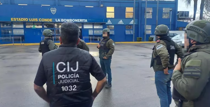 ALLANAMIENTOS EN BOCA JUNIORS POR REVENTA DE ENTRADAS