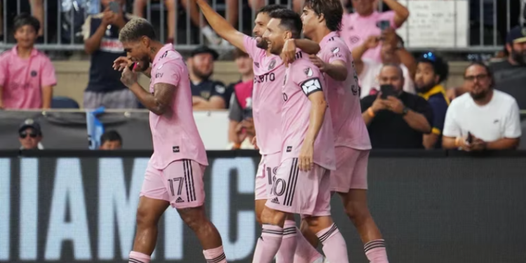 CON UN GOL DE LIONEL MESSI, INTER MIAMI GOLEÓ 4-1 A PHILADELPHIA UNION Y JUGARÁ LA FINAL