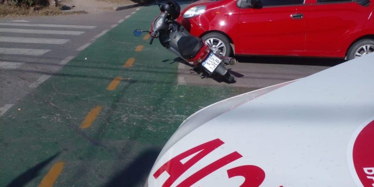 ACCIDENTE EN IRIGOYEN Y NAPOSTÁ