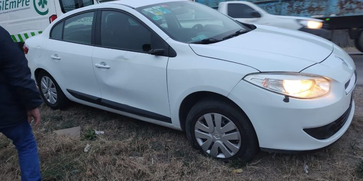 UN AUTO COLISIONÓ CON UNA MOTO EN EL INGRESO AL PARQUE INDUSTRIAL