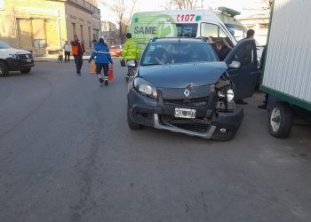 FUERTE ACCIDENTE EN 9 DE JULIO Y RONDEAU