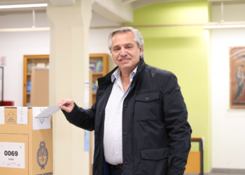 ELECCIONES 2023: VOTÓ ALBERTO FERNÁNDEZ