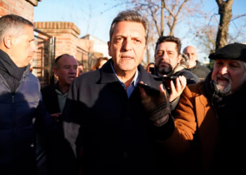 ELECCIONES 2023: VOTÓ SERGIO MASSA