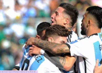 LA SELECCIÓN ARGENTINA GOLEÓ 3 A 0 A BOLIVIA Y LOGRÓ SU MEJOR RESULTADO HISTÓRICO EN LA ALTURA DE LA PAZ