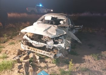 UN HOMBRE FALLECIÓ LUEGO DE SALIR DESPEDIDO DE SU AUTO TRAS VOLCAR
