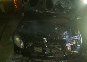 INCENDIO DE UN AUTO EN UGARTE AL 600