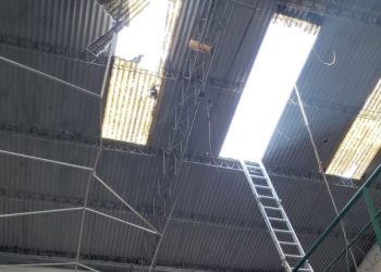 FALLECIÓ EL HOMBRE QUE CAYÓ DE UN TECHO