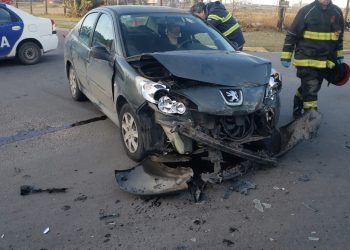 FUERTE ACCIDENTE EN ARIAS Y PICCIOLI