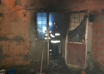 UNA MASCOTA MURIÓ EN EL INCENDIO DE UNA VIVIENDA