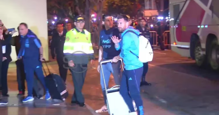 LA SELECCIÓN LLEGÓ A PERÚ PARA EL DUELO POR ELIMINATORIAS