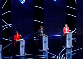 PRODUCCIÓN Y TRABAJO: LOS TRES PRINCIPALES CANDIDATOS HABLARON DE BAJAR LOS IMPUESTOS, PERO SE CRUZARON DURAMENTE