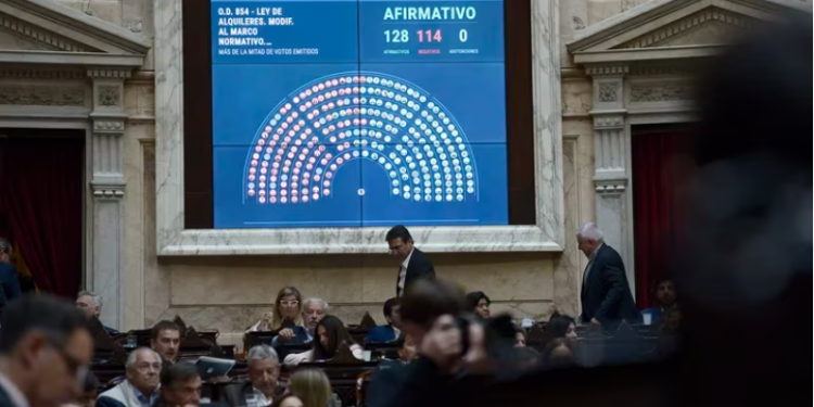 DIPUTADOS APROBÓ LA LEY DE ALQUILERES