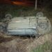 UN AUTO VOLCÓ EN EL CAMINO A LA CARRINDANGA